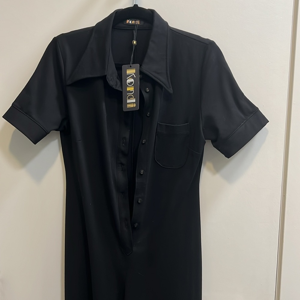 Suzi Kondi stretch ponte jumpsuit - fits size 4-6